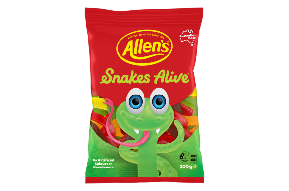 allens snakes alive 200g