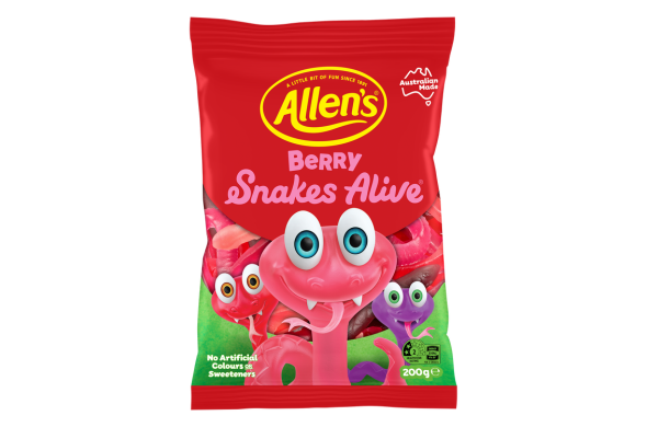 allens berry snakes alive