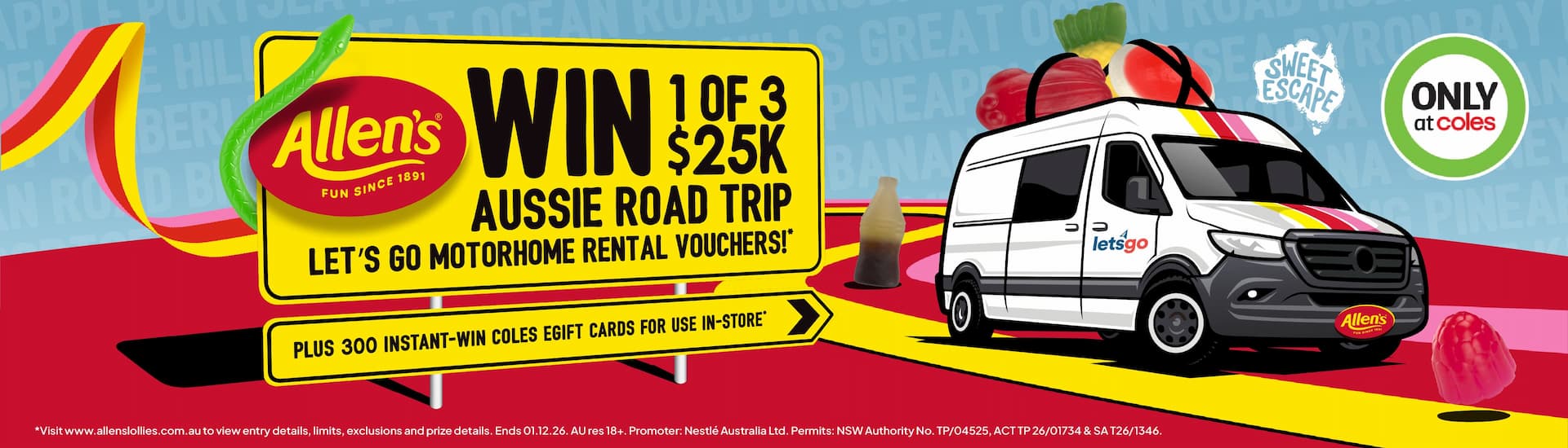 Win road trip
