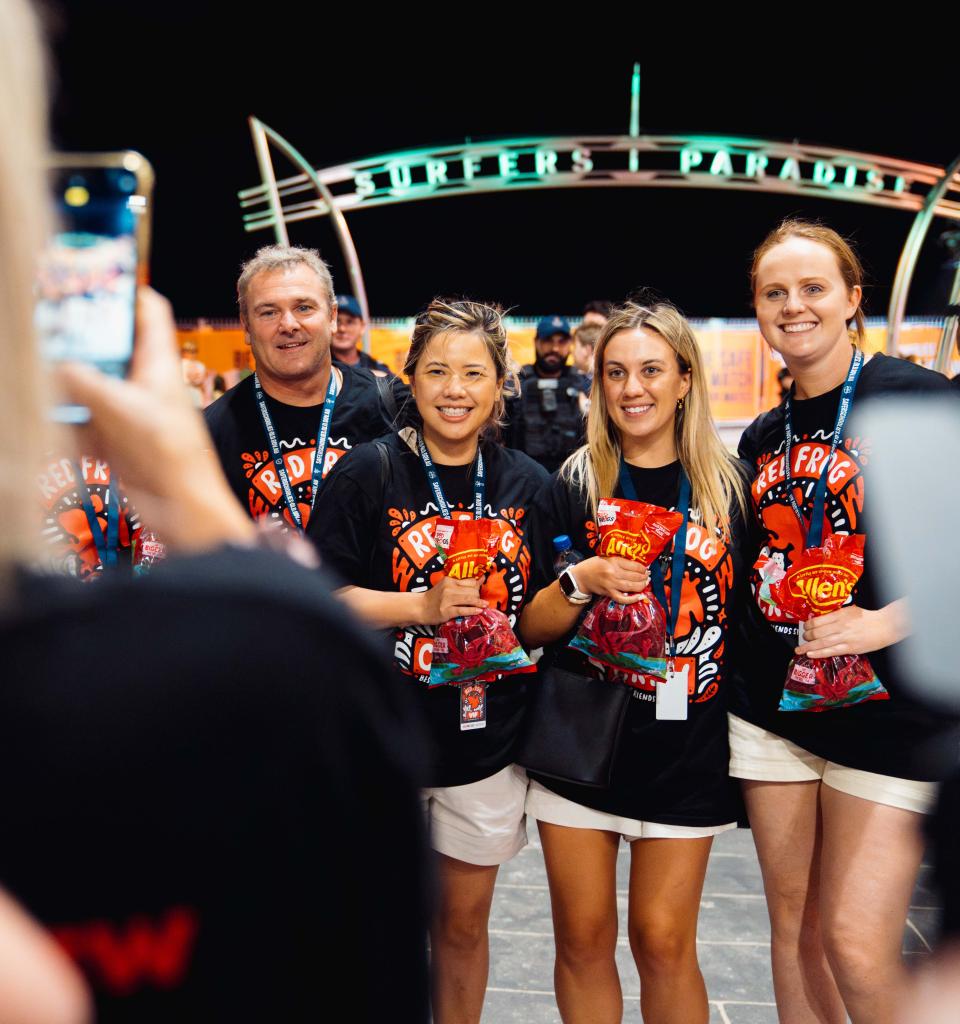 Red Frogs and Allen's lollies